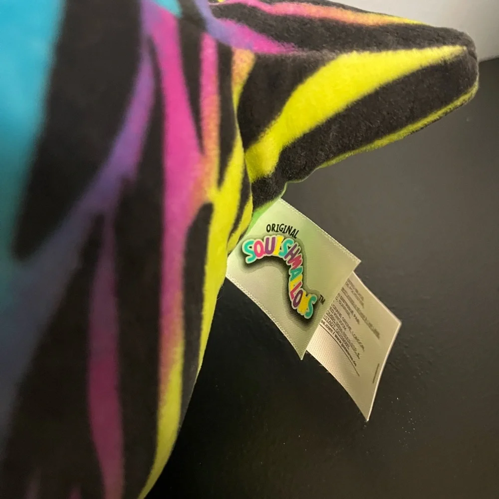 Squishmallow Axolotl Rainbow Zebra Stripe Plush 8” Stuffed Animal Mystery toy